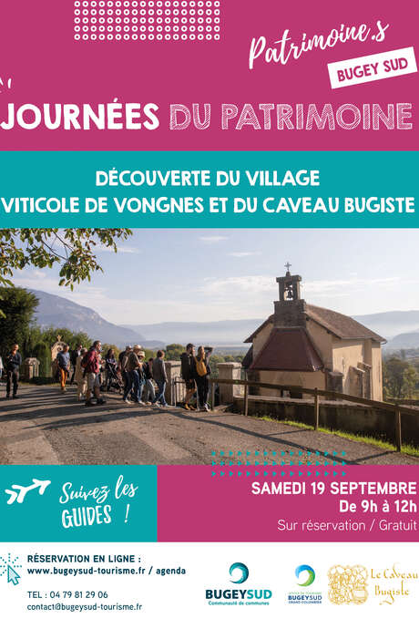 Visite gourmande : découverte du village viticole de Vongnes