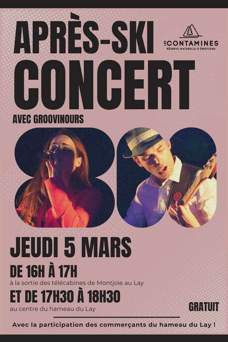 Concert après-ski au Lay : Groovinours