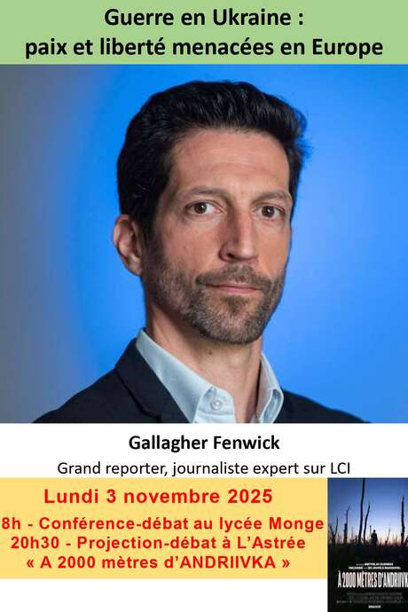 Conférence : paix et liberté menacées en Europe