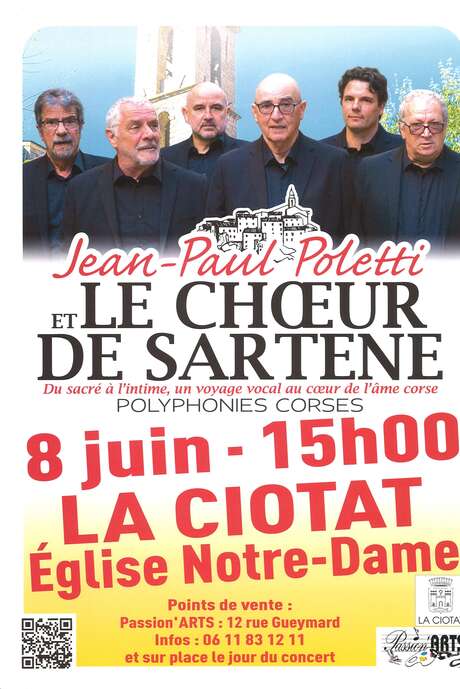 Concerto di Jean-Paul Poletti e del Coro di Sartène
