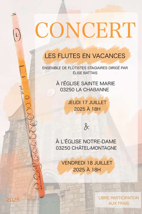 Concert de flûtes