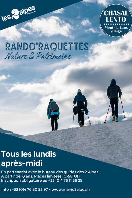 Rando'raquettes nature et patrimoine