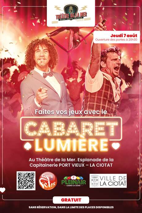 Hagan sus apuestas con el cabaret Lumière