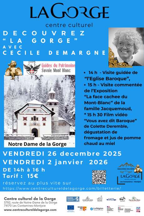 "Découvrez la Gorge" avec Cécile Demargne et le Centre Culturel de la Gorge