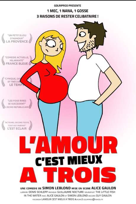 Spectacle théâtre "L'amour, c'est mieux à trois"