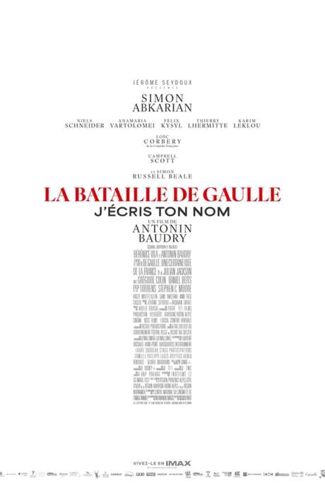 Séance cinéma : "La bataille de Gaulle : j'écris ton nom"