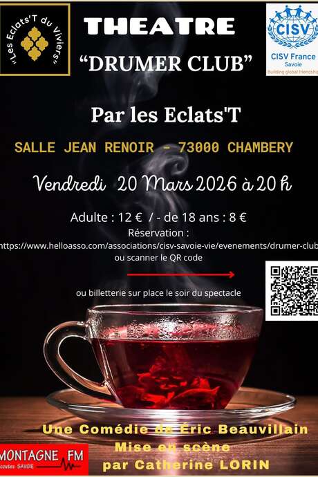 Théâtre humour : "Drumer Club"