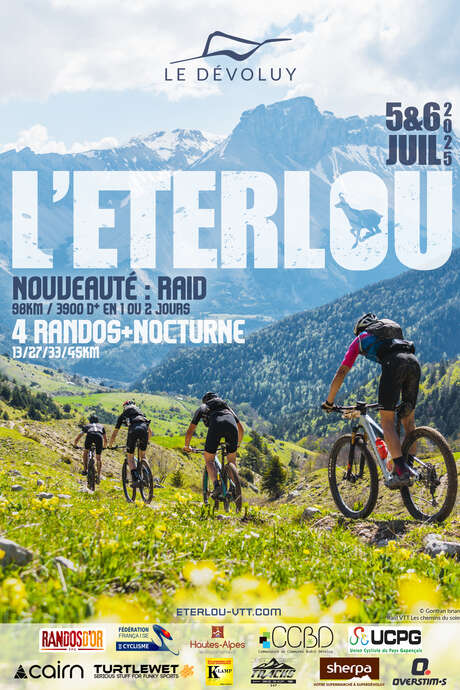 Mountain bike tour and raid l'Éterlou 2025