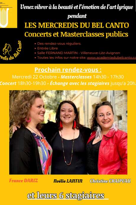 Les mercredis du Bel Canto