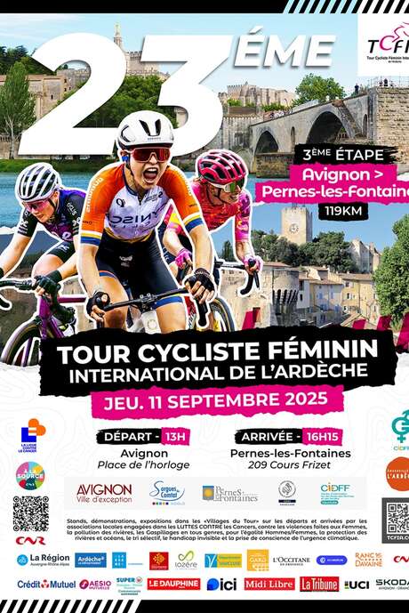 Giro ciclistico femminile internazionale dell'Ardèche - tappa ad Avignone