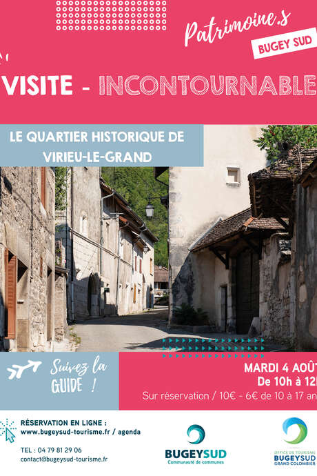 Visite guidée de Virieu-le-Grand