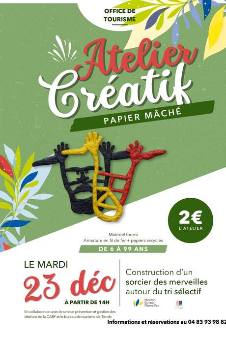 Atelier créatif, Sorcier des Merveilles