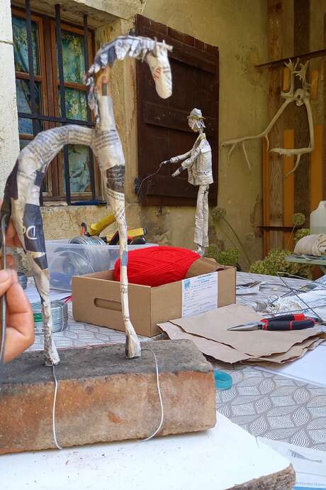 stage sculpture papier pour ados/adultes