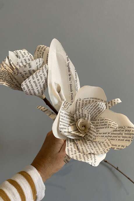 Atelier fleurs en papier