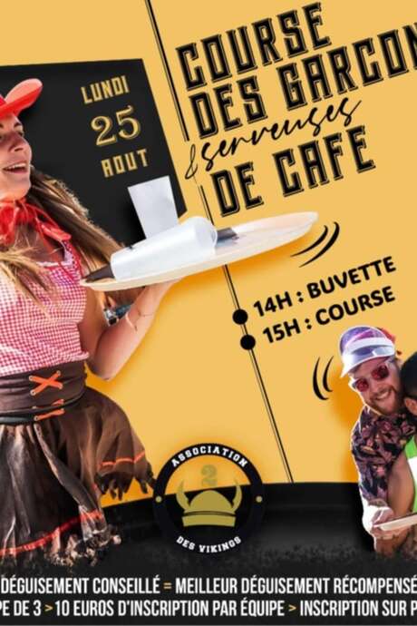 Course de garçons de café