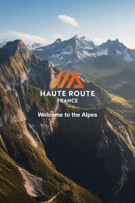 Passing "Haute route" race