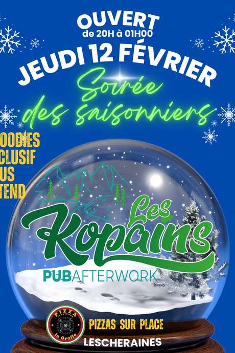 Soirée des saisonniers