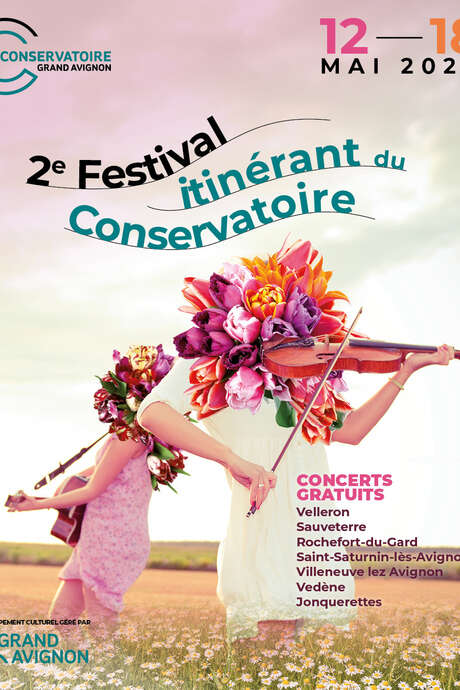 Concert "La voix et ses rêveries" dans le cadre du Festival itinérant du Conservatoire du Grand Avignon