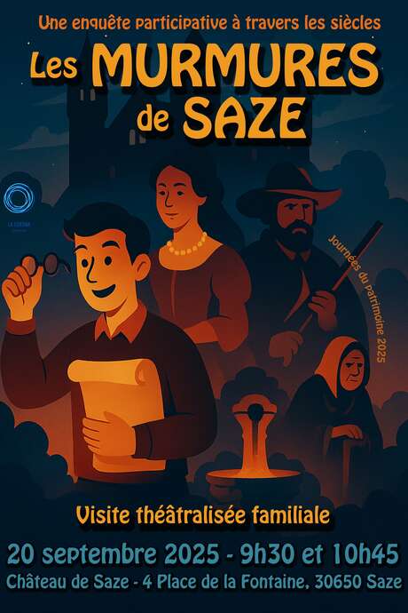 "Les murmures de Saze", une enquête participative à travers les siècles
