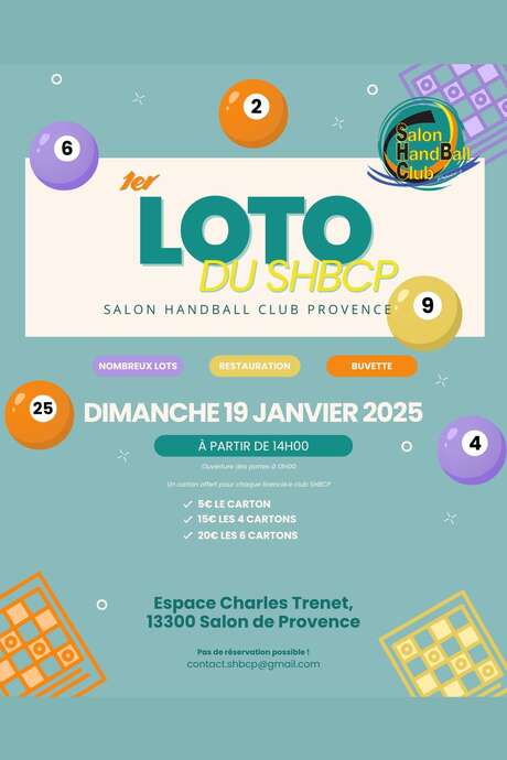 Loto : Salon Handball Club Provence