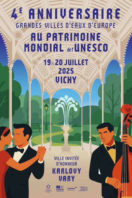 4è anniversaire - Grandes villes d'eaux d'Europe au Patrimoine Mondial de l'UNESCO