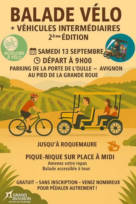 Balade à vélo & véhicules intermédiaires