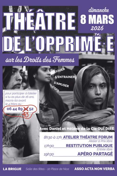 Théâtre de l'Opprimé-e, ASSO ACTA NON VERBA