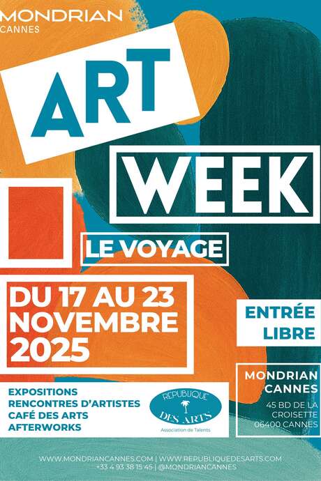 Exposition Art Week, le Voyage