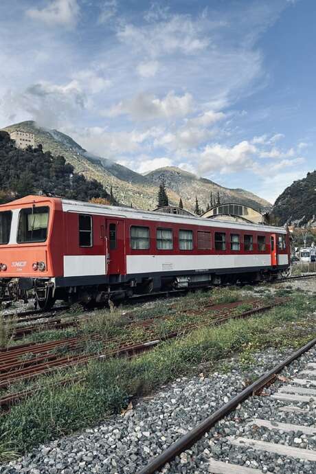 Anteprima del treno storico Breil-Nizza