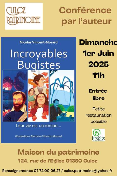 Conférence Incroyable Bugistes