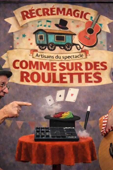 Spectacle Recremagic -  Comme sur des roulettes