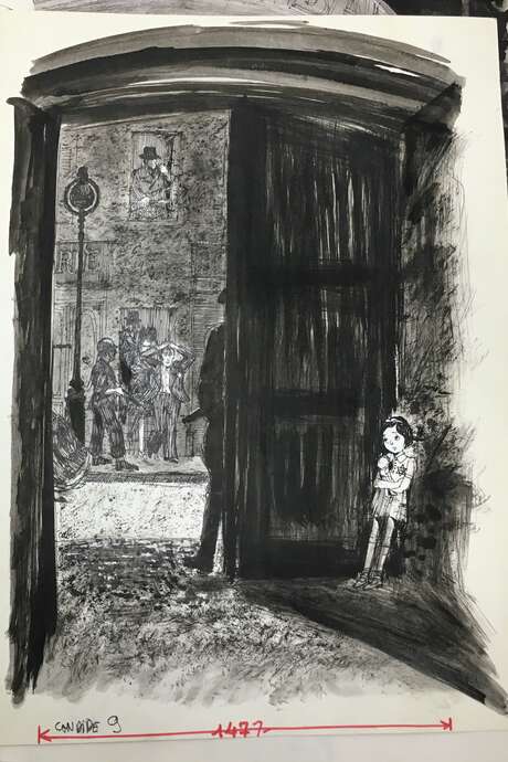 Cabu, dessins de  la rafle du vel d’hiv