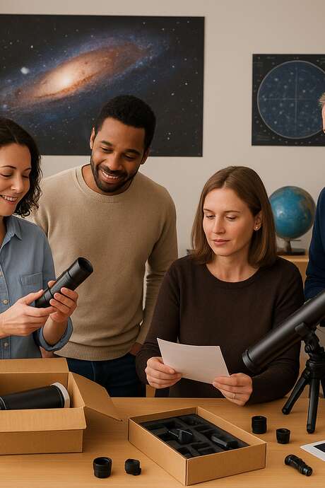 Atelier déballage : Mon instrument astronomique