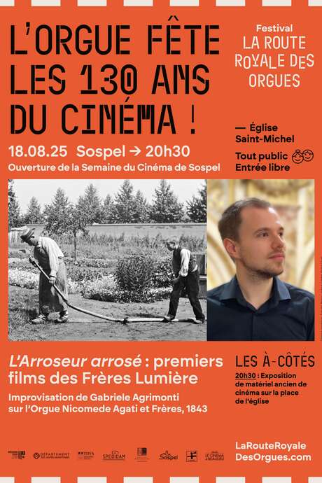 Festival international La Route royale des orgues 2025 : L'orgue fait son cinéma