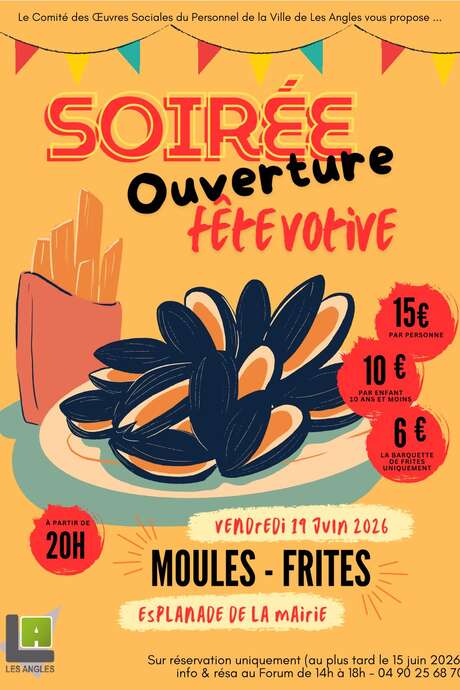 Soirée d’ouverture de la Fête Votive