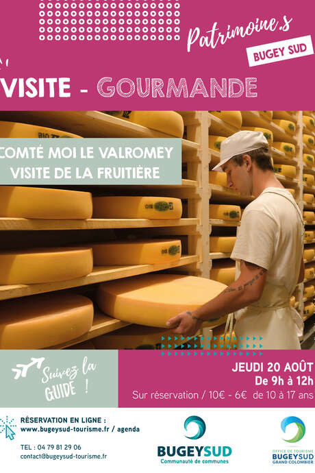 Gourmet visit: Comté moi le Valromey, a tour of the Fruitière du Valromey cheese dairy