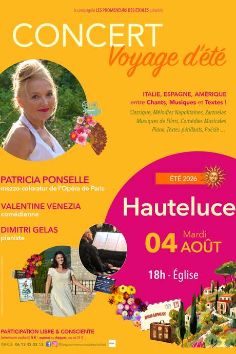 Concert voyage d'été - église d'Hauteluce