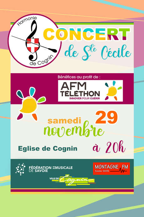 Concert de l'harmonie de Cognin