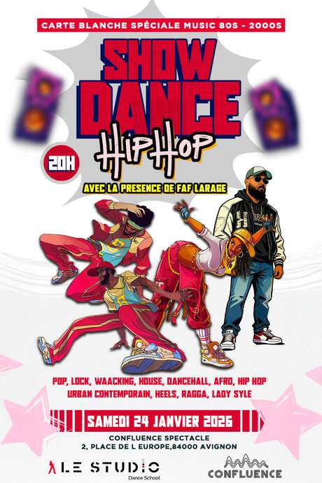 Show Dance Hip Hop avec Faf Larage