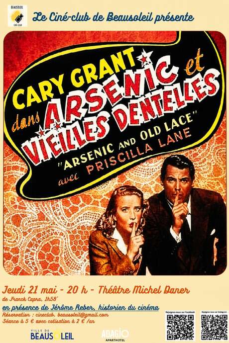 Ciné-club : Cary Grant dans "Arsenic et vieilles dentelles"