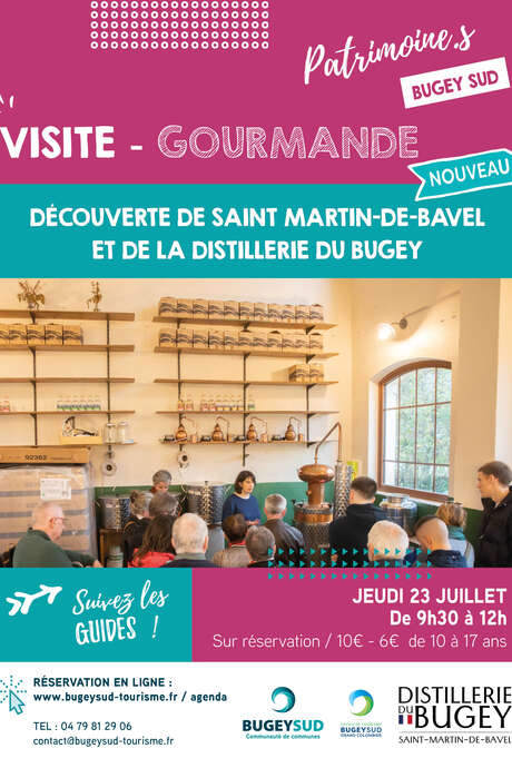 Gourmet tour: Saint Martin-de-Bavel and the Bugey Distillery