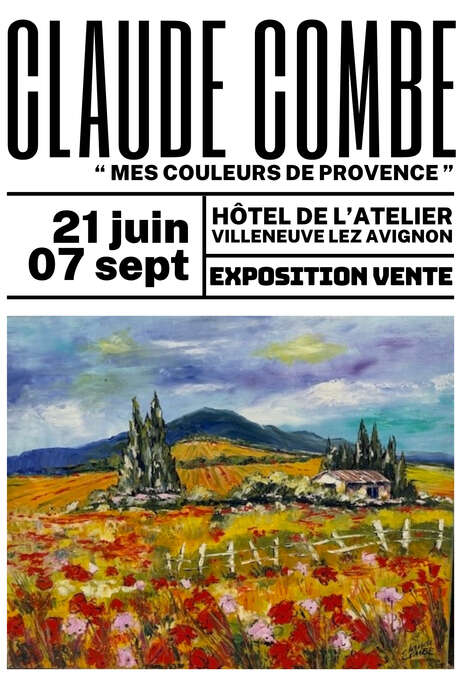 Exposition de peinture de Claude Combe