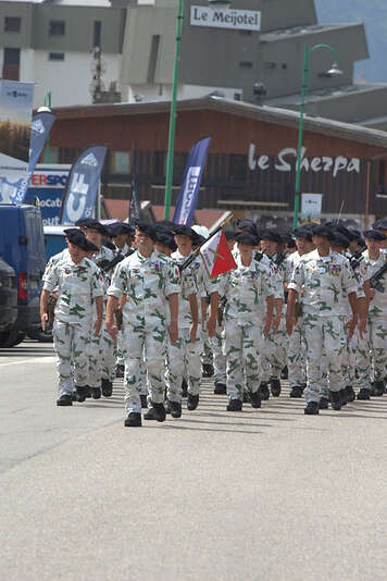 Passing of Command Parade 93rd RAM - Ecrins battery