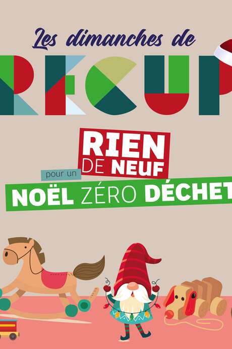 Un dimanche de récup'  sur le thème "Noël rien de neuf "