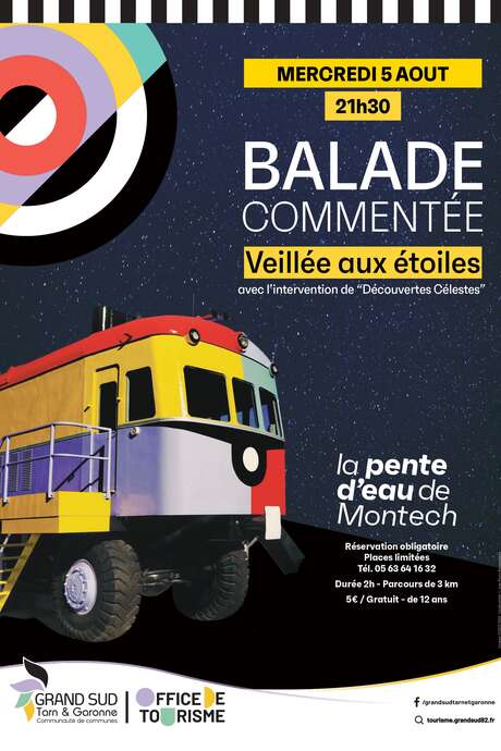 Balade commentée Veillée étoilée