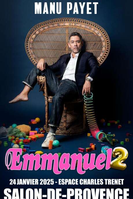 Spectacle : Manu Payet - Emmanuel 2