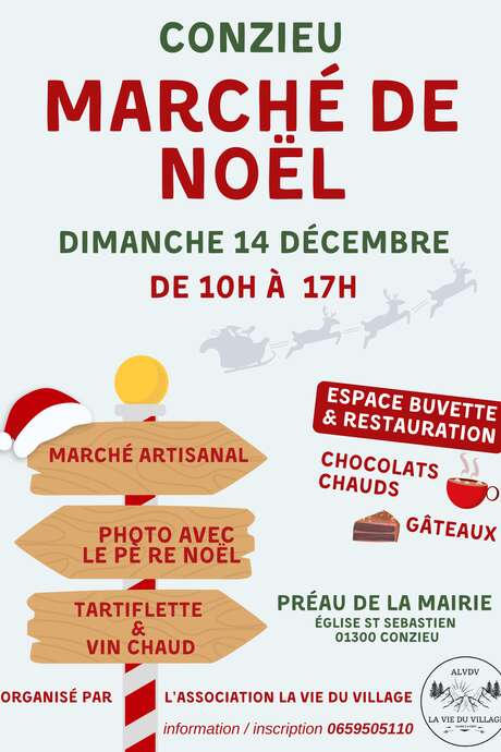 Marché de Noël de Conzieu Marché de Noël de Conzieu