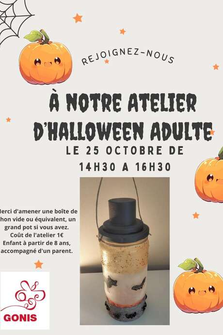 Atelier adultes et enfants autour des lanternes d'Halloween