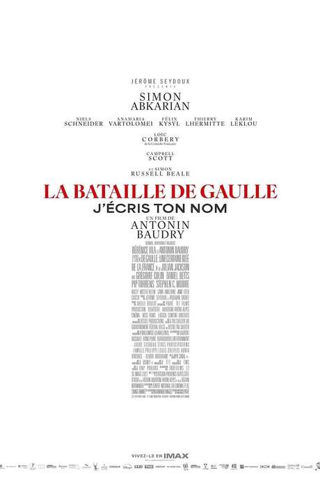 Cinéma : la bataille de gaulle 2, j'écris ton nom