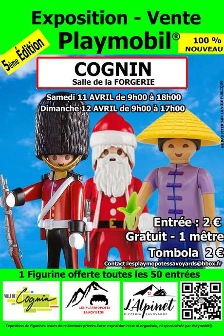 Exposition vente de Playmobil